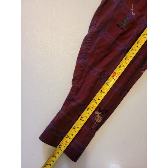 Thorton Bay Corduroy Contrast Collar Button Up Shirt Duck/Deer Hunting Print XL - Picture 12 of 15